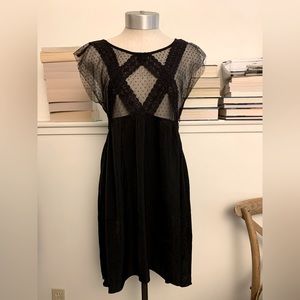 America Eagle Outfitters Black Lace Dress Size Small 2